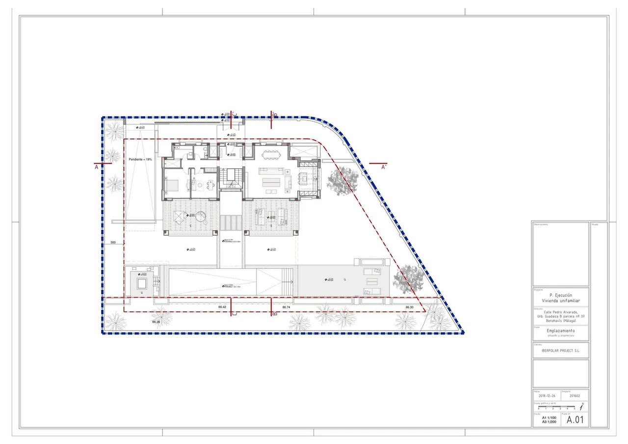living - 581m² house / villa with 110m² terrace for sale in Benahavís - Floor Plan - 1