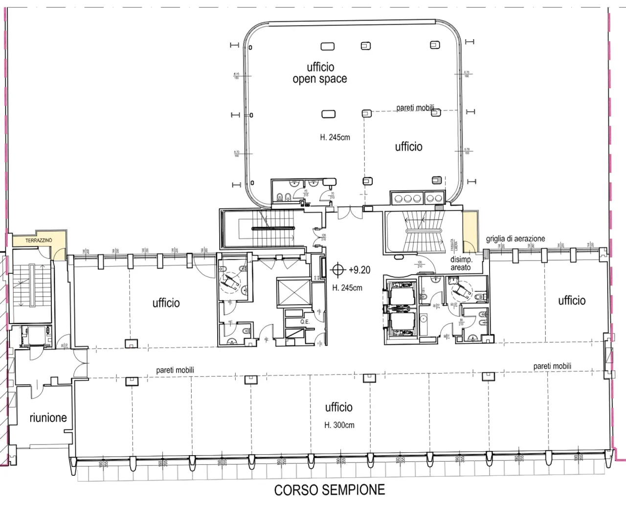 office - Sempione 68 - Office - Dils - Floor Plan - 2