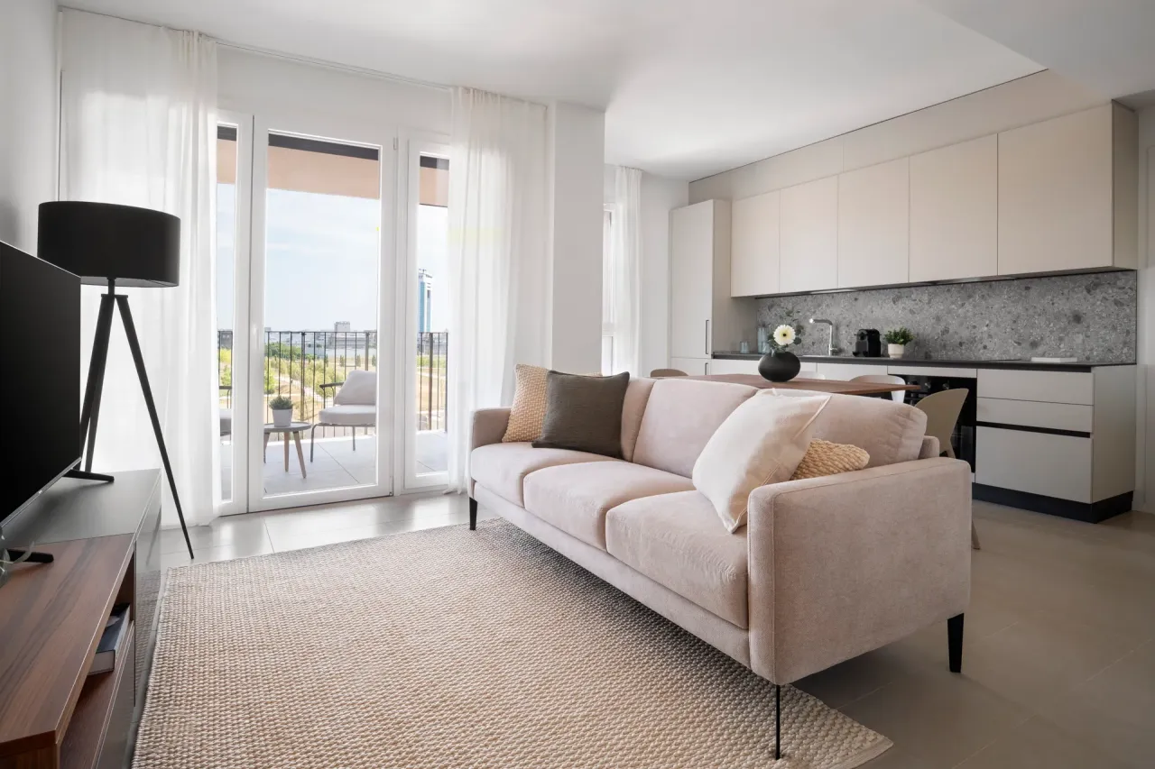 Bilocale di 52 m2 - Edificio A1 - LivinUp  | Milano - Floor Plan - 3