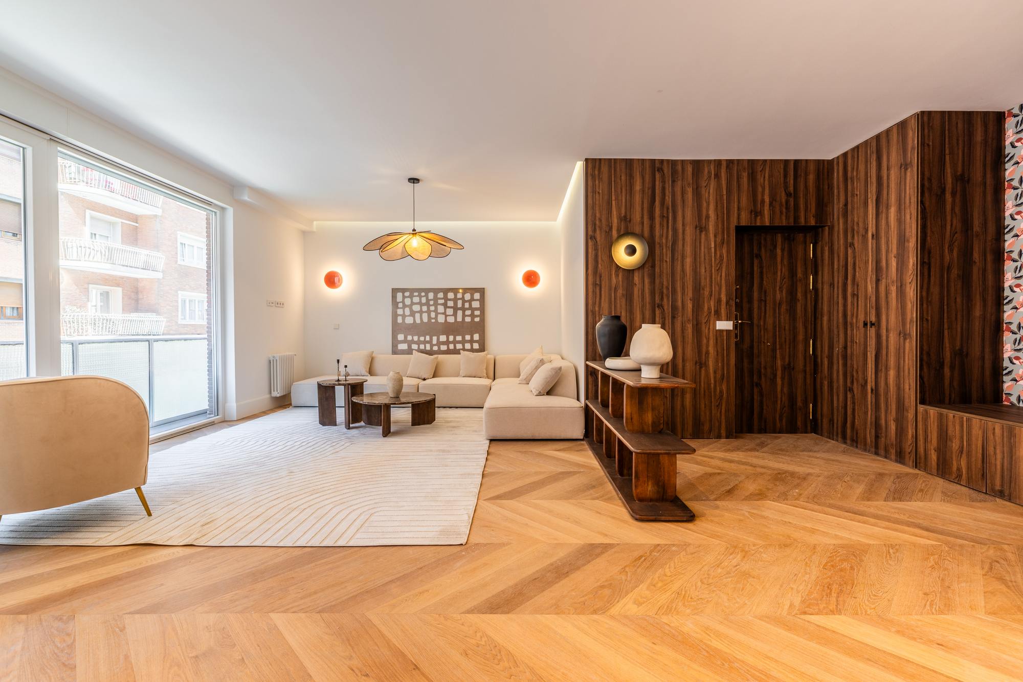 living - Piso de 210m² con 10m² terraza en venta en Gaztambide - gallery - 2
