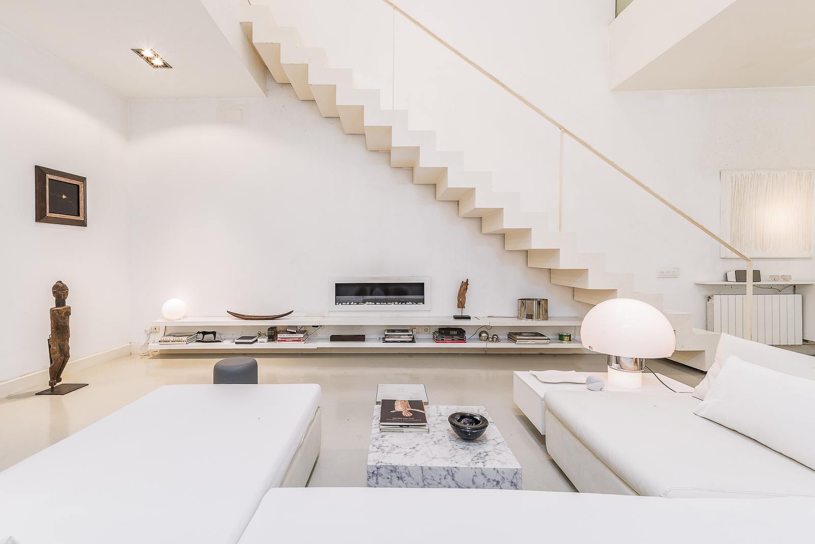 living - Piso de 176m² con 30m² terraza en venta en El Born - gallery - 3