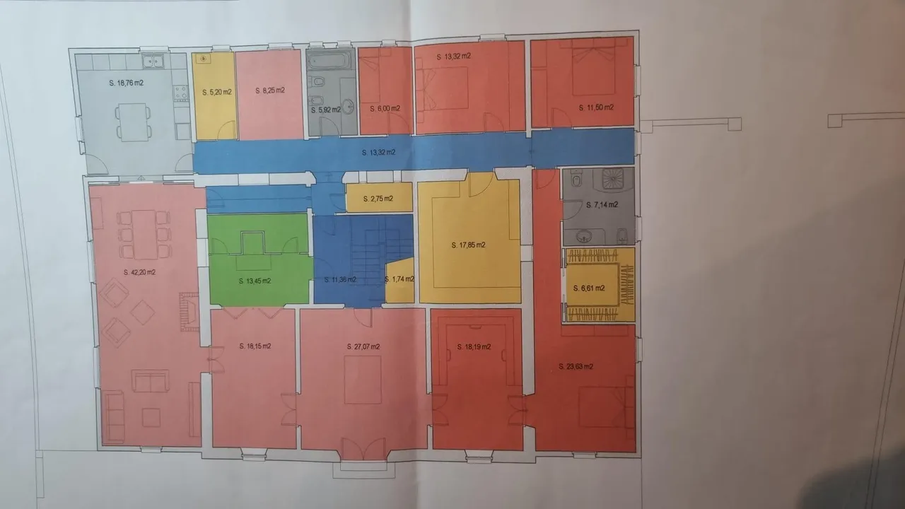 living - 651m² house / villa for sale in Arenys de Mar, Barcelona - Floor Plan - 1