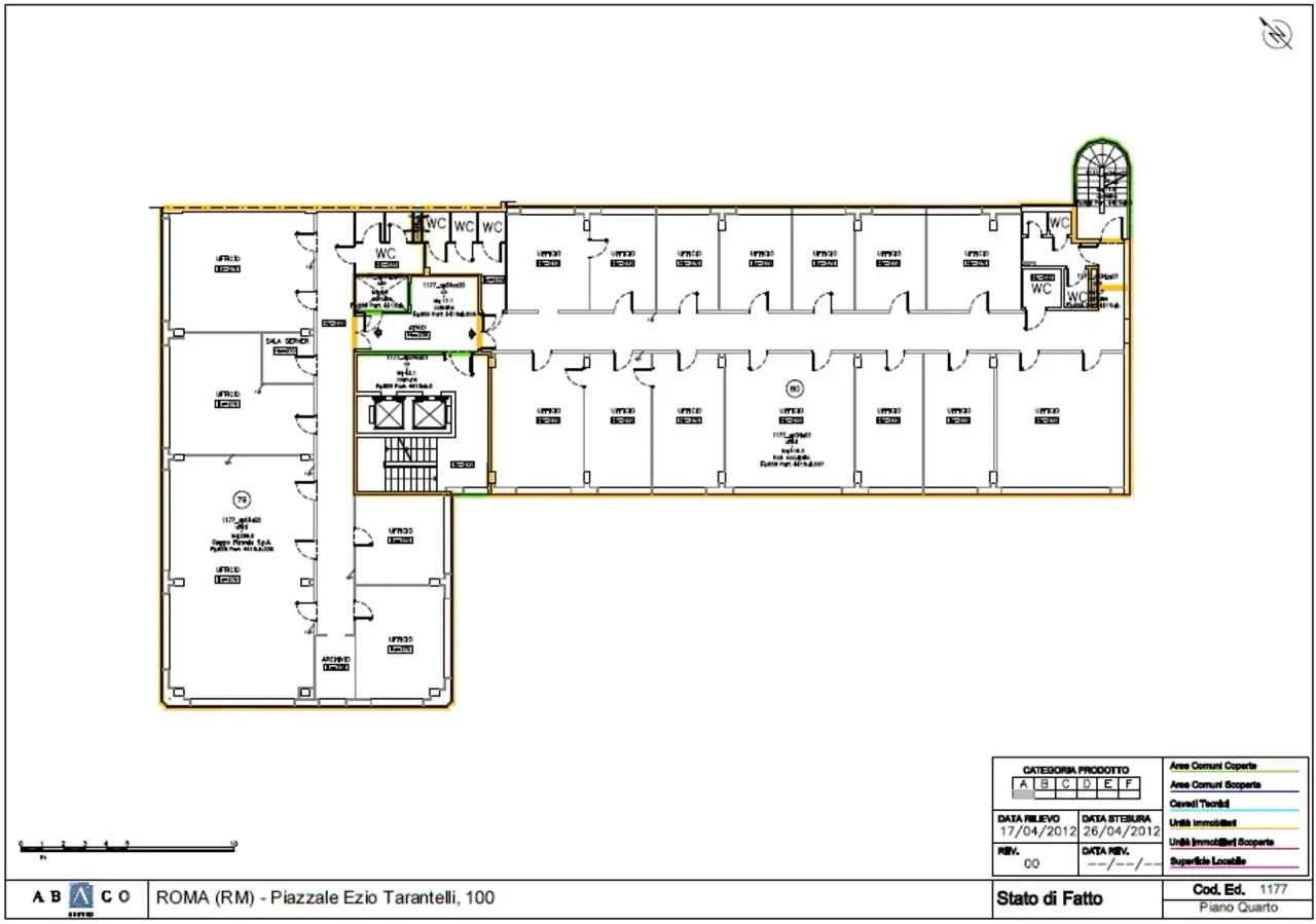 office - Tarantelli 100 - Uffici - Dils - Planimetria - 6