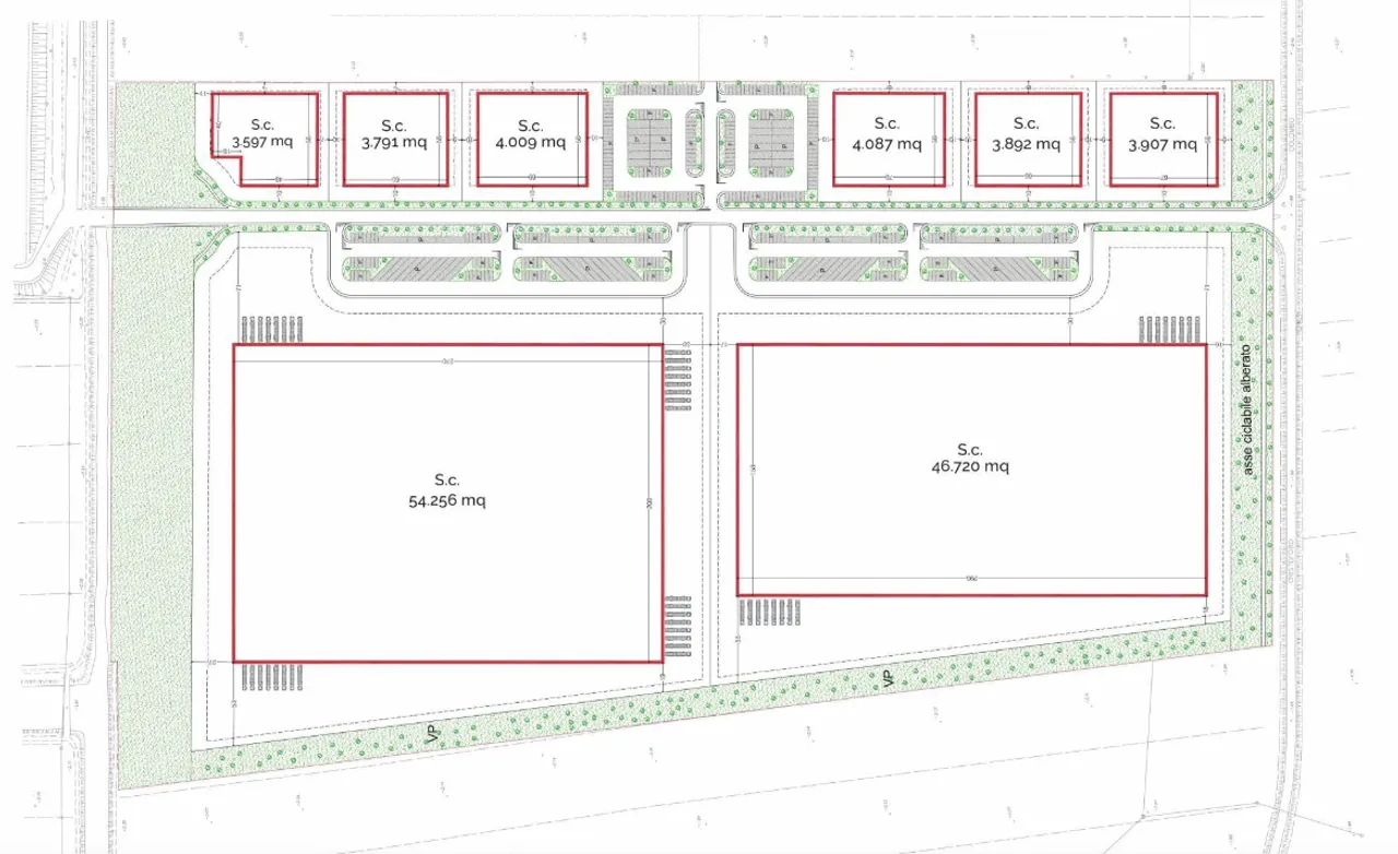 logistics - East Rovigo - Logistics - Dils - Plan d'étage - 1