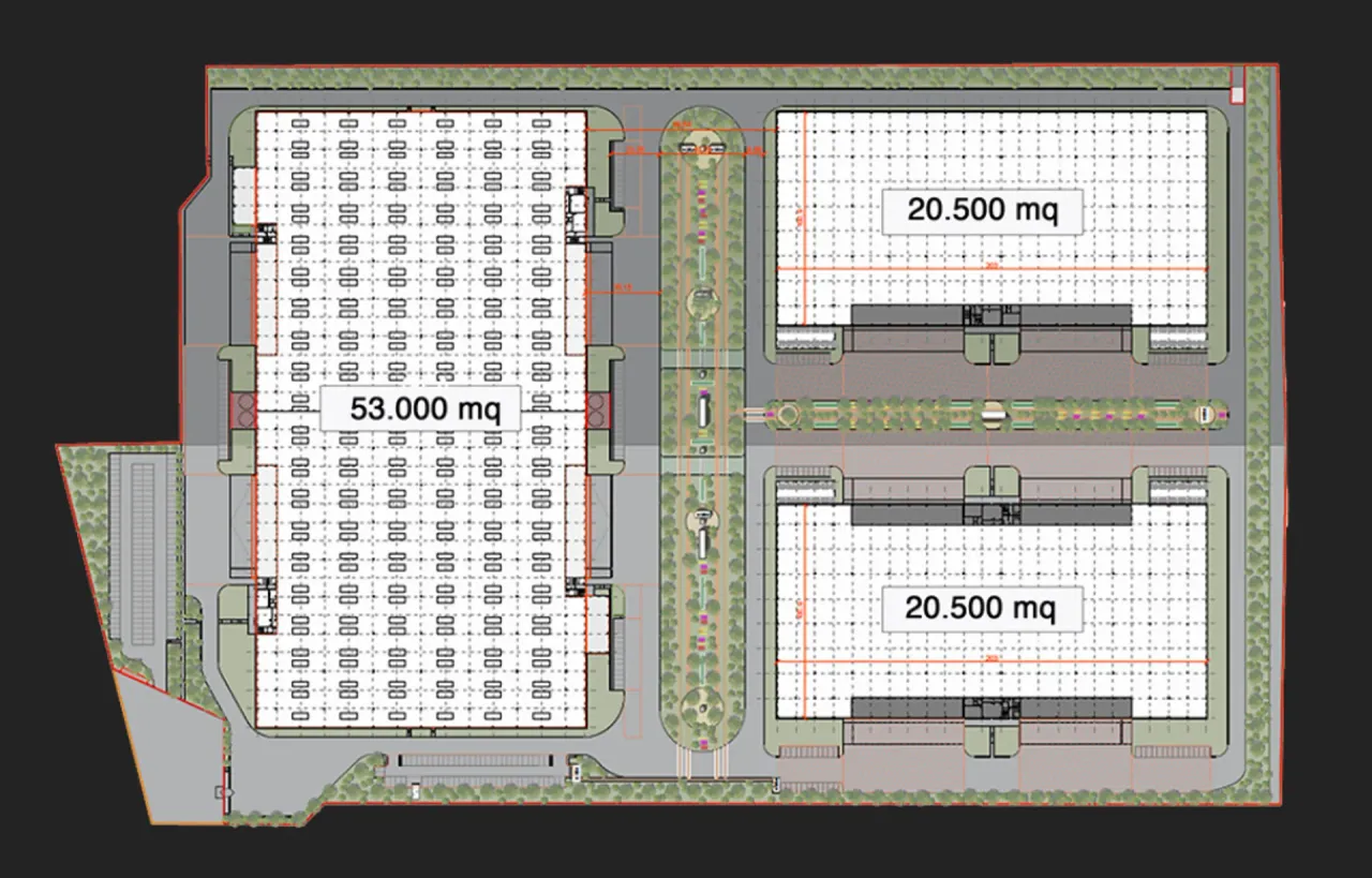 logistics - South-East Lodi - Logistics - Dils - Floor Plan - 1