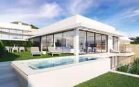 living - Nueva promoción de villas en Santa Eulalia con vistas al mar y piscinas privadas - gallery thumbnail - 3