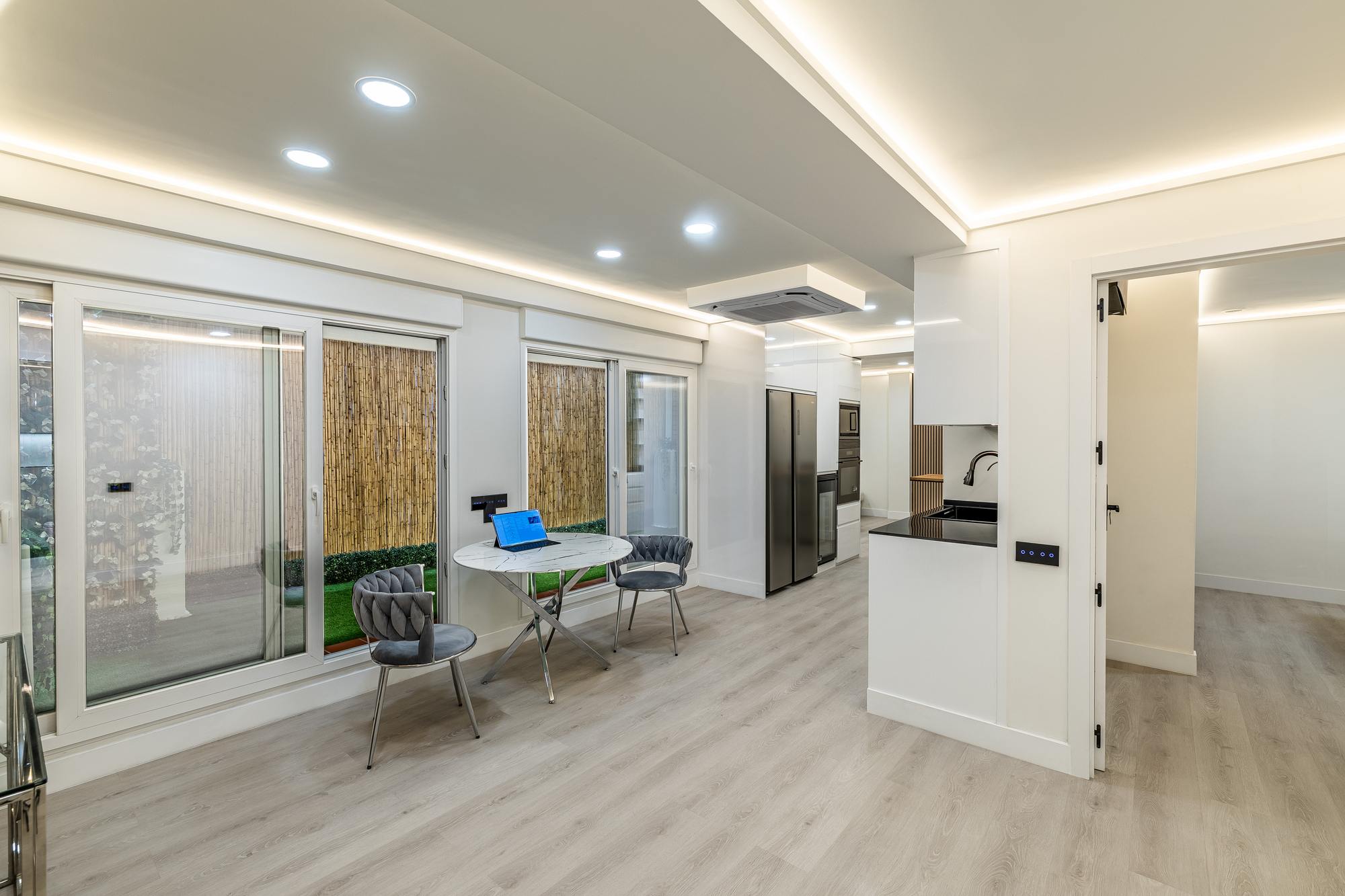 living - Piso de 111m² con 15m² terraza en venta en Lista, Madrid - gallery - 2