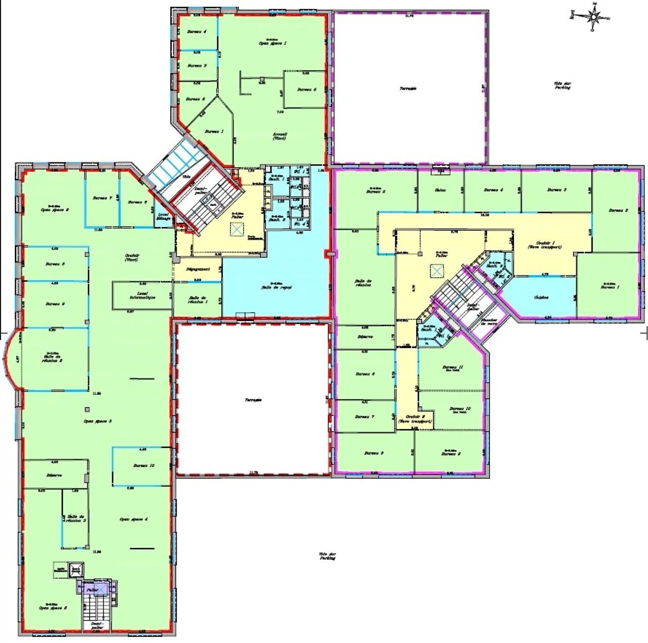 logistics - Mixed Light Industrial Premises / Offices For Rent - Planimetria - 2