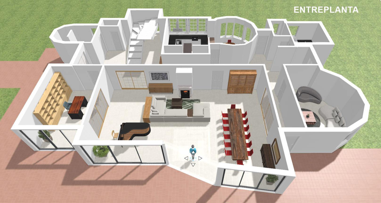 living - 1,014m² house / villa for sale in Torrelodones, Madrid - Floor Plan thumbnail - 6