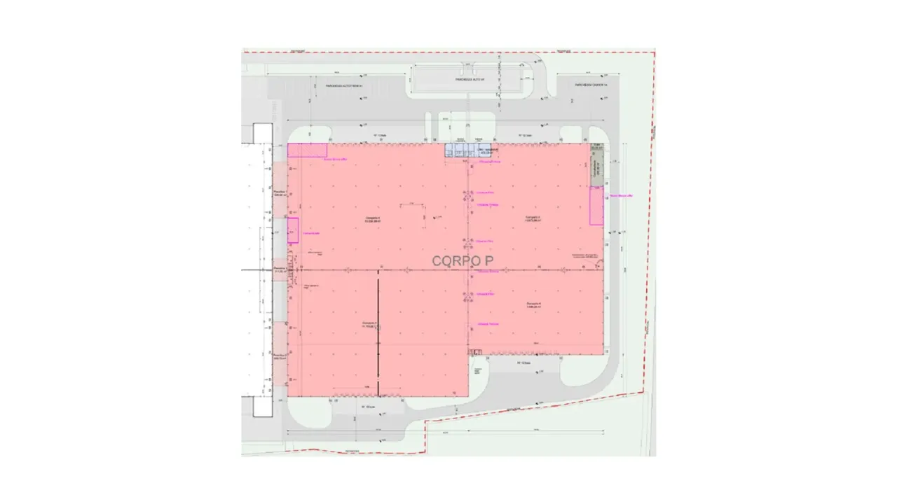 logistics - West Piacenza - Logistics - Dils - Floor Plan - 1