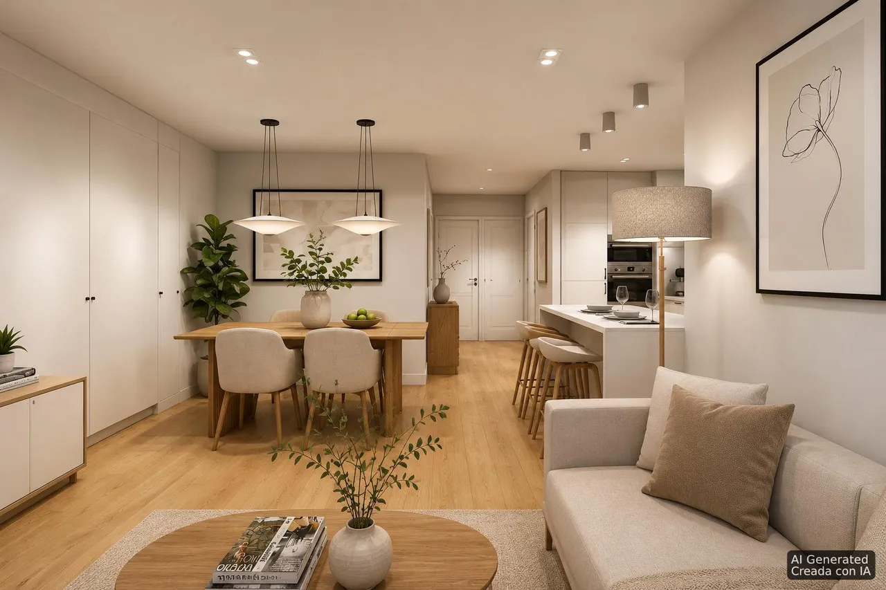 living - Piso de 145m² en venta en Arturo Soria, Madrid - gallery - 4