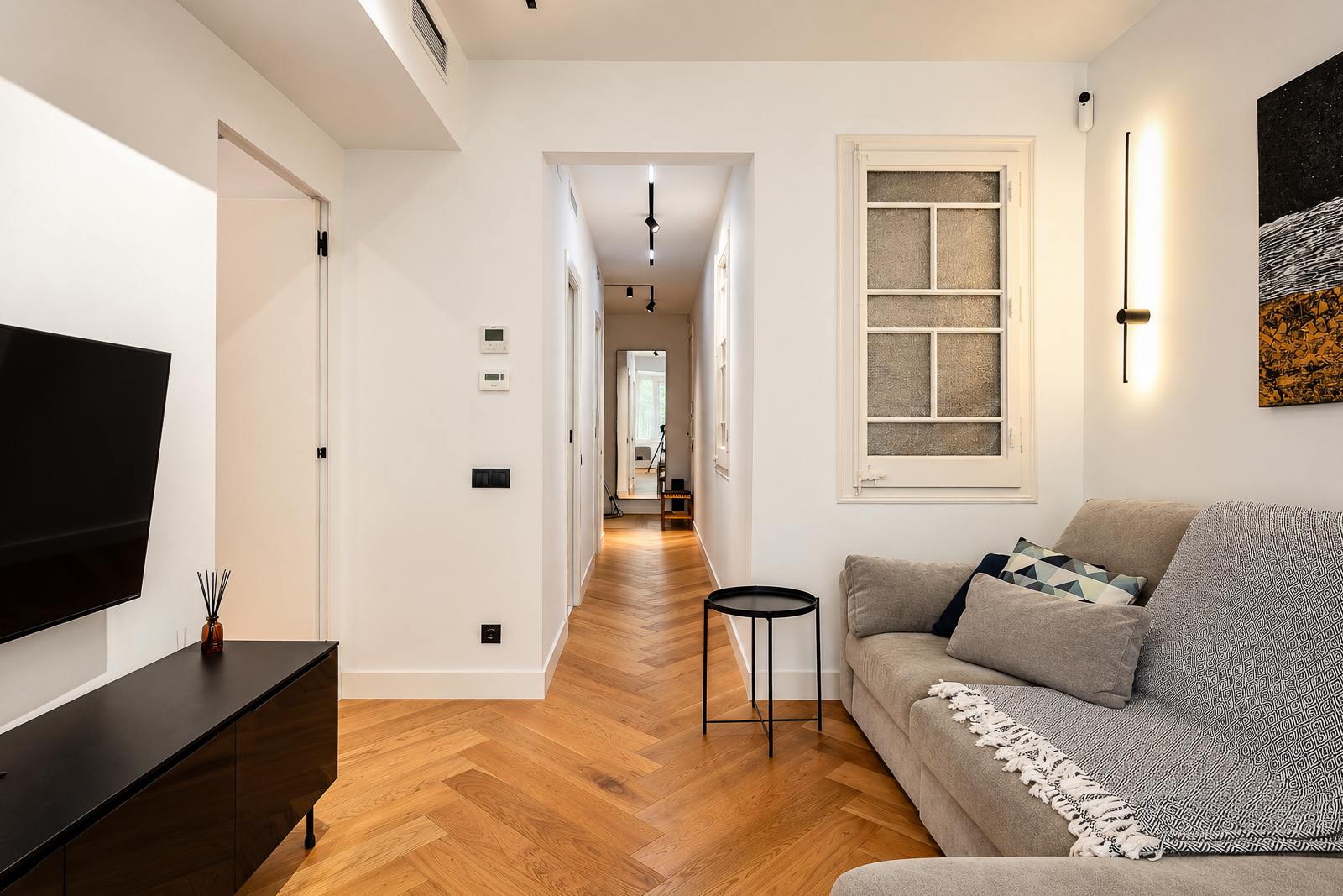 living - Piso de 66m² en venta en Eixample Derecho, Barcelona - gallery - 6