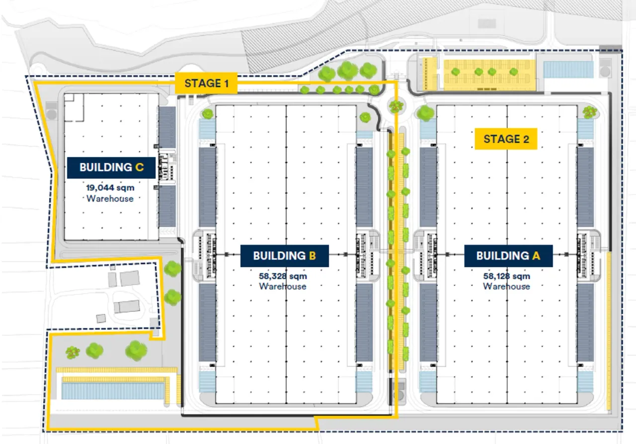 logistics - Le Betulle Logistics Hub - Logistics - Dils - Floor Plan - 1