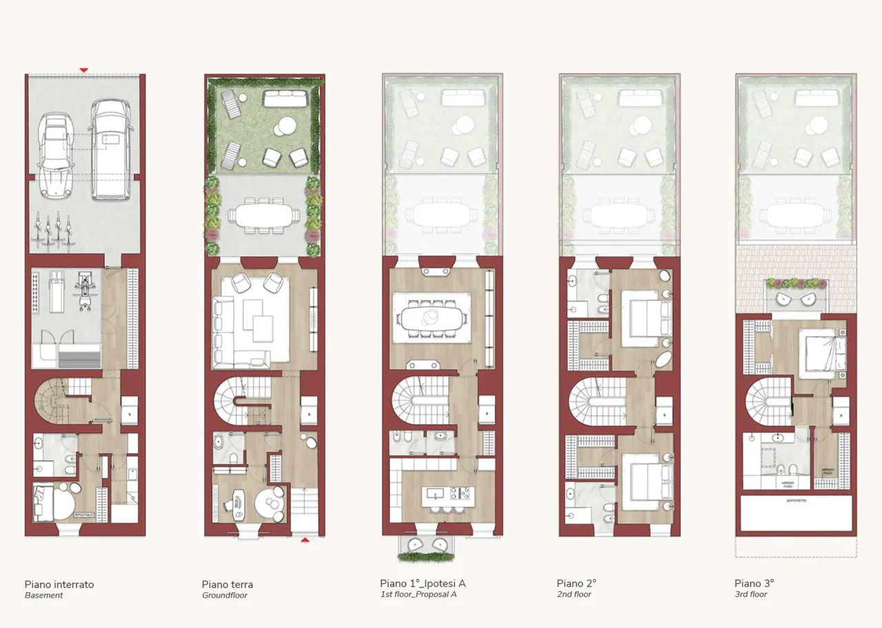 living - 21 Compagnoni - Living - Dils - Floor Plan - 1