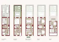 living - 21 Compagnoni - Wonen - Dils - Verdiepingsplan thumbnail - 1