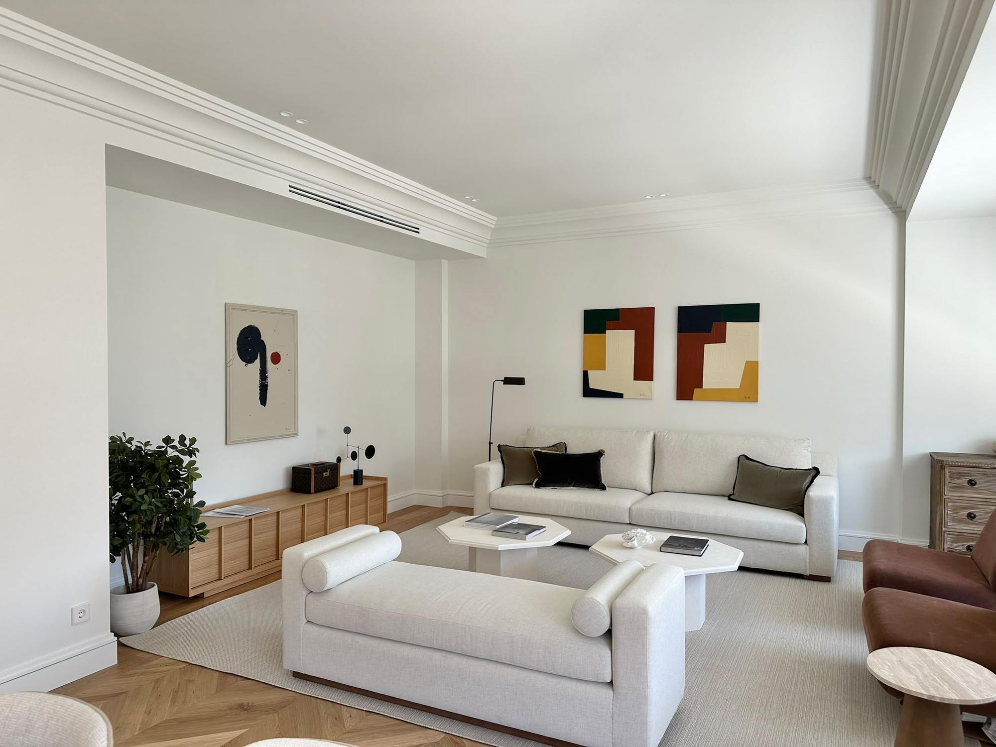 living - 226m² apartment for sale in Lista, Madrid - gallery - 2