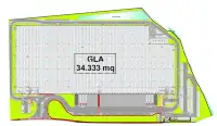 logistics - South-West Bergamo - Logistics - Dils - Plan d'étage thumbnail - 1