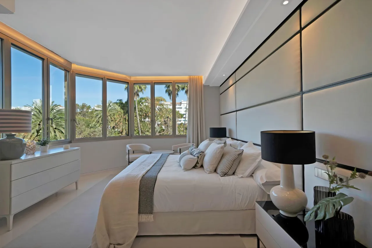 living - Piso de 257m² con 37m² terraza en venta en Puerto Banús - gallery - 8