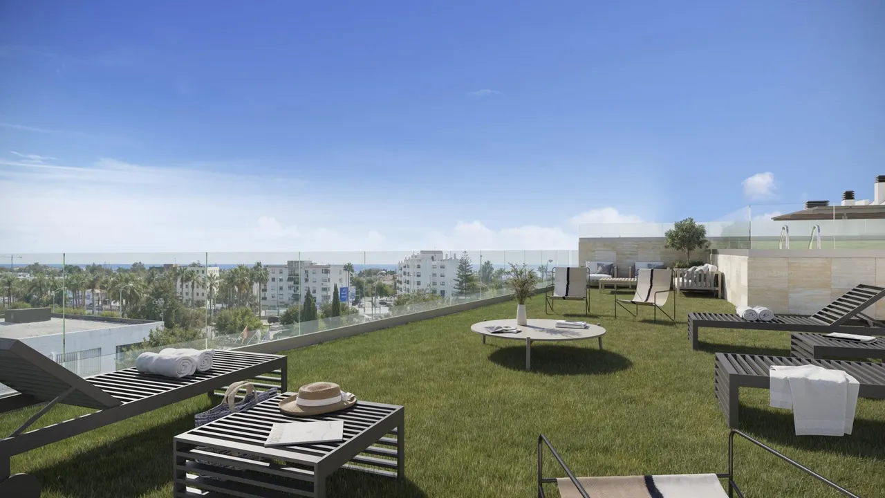 living - Zinnia Apartments, Marbella - gallery - 8