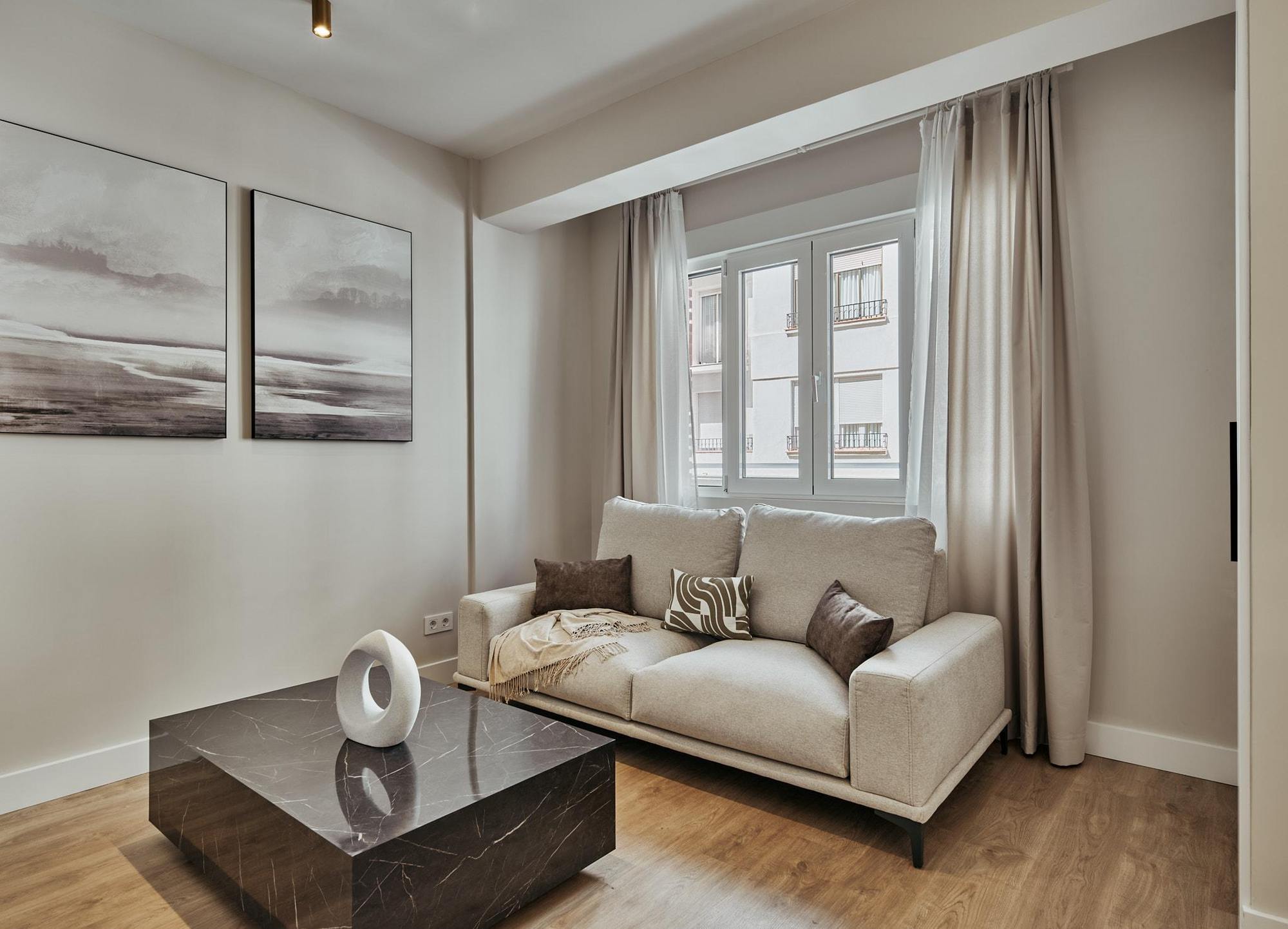 living - Piso de 118m² en venta en Lista, Madrid - gallery - 1
