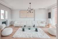 living - Piso de 180m² con 25m² terraza en venta en Recoletos - gallery thumbnail - 2