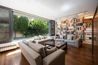 living - 285m² house / villa with 119m² terrace for sale in Pedralbes - gallery thumbnail - 9