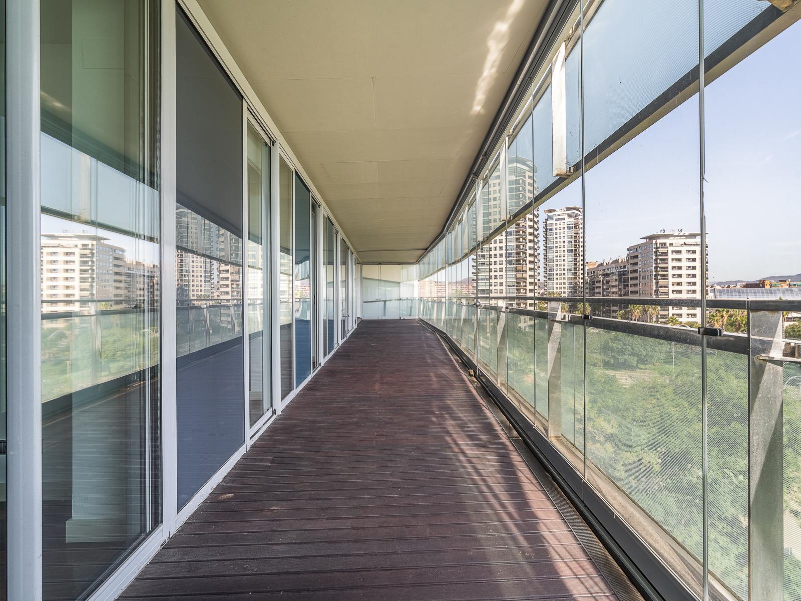 living - 130m² apartment with 100m² terrace for sale in Diagonal Mar - gallery - 8