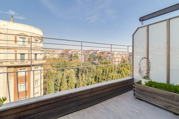 living - Piso de 146m² con 15m² terraza en venta en Turó Park - featured