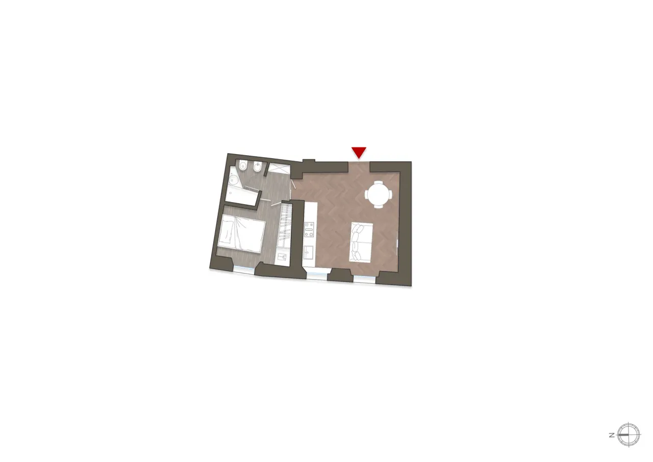 living - Nirone 5 Bilo A - Living - Dils - Floor Plan - 1