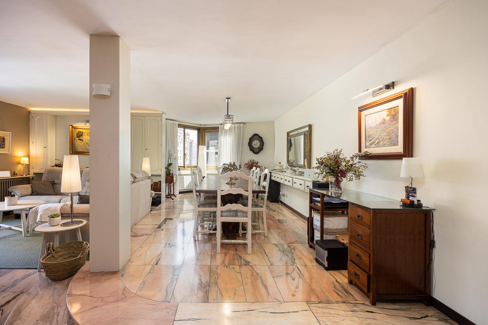 living - Piso de 178m² con 8m² terraza en venta en Sant Gervasi - Galvany - gallery thumbnail - 3