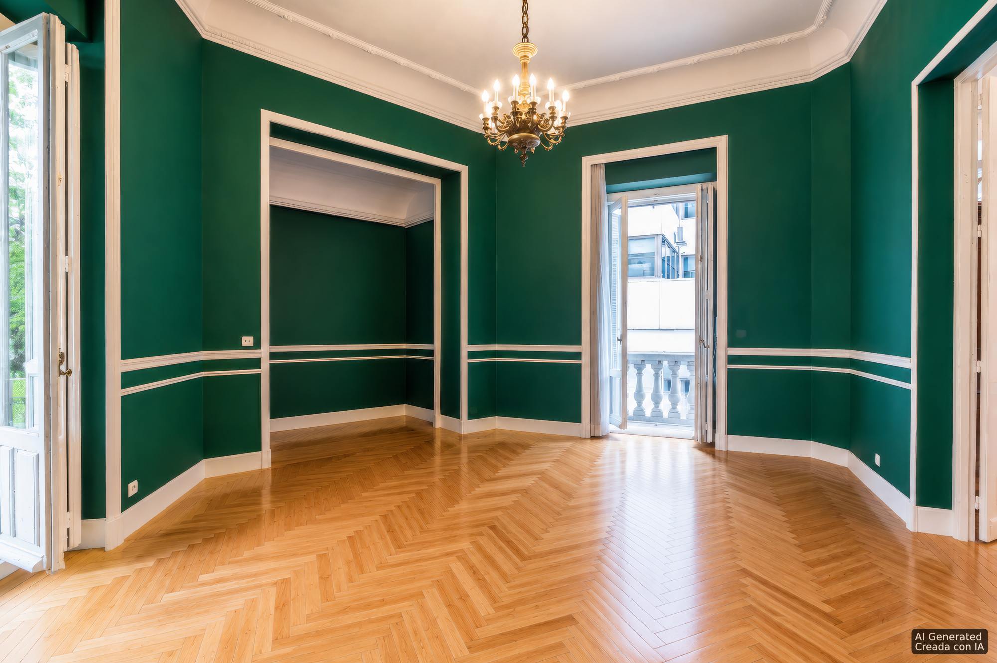 living - 490m² apartment for sale in Argüelles, Madrid - gallery thumbnail - 3