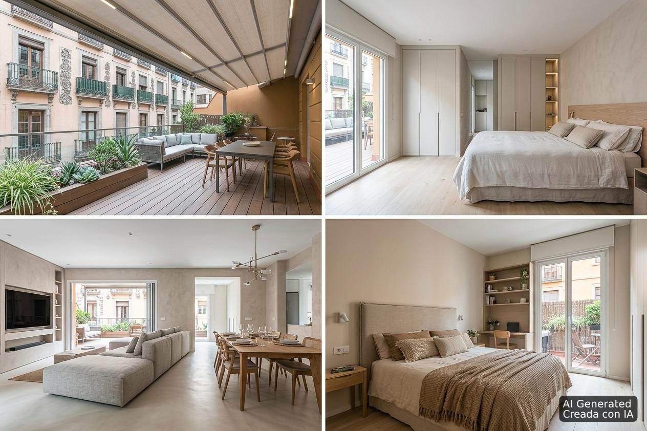 living - Piso de 109m² en venta en Gótico, Barcelona - gallery thumbnail - 5