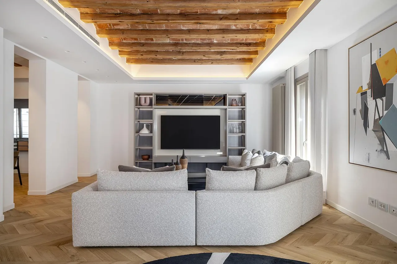 living - Piso de 183m² con 6m² terraza en venta en Eixample Derecho - gallery - 4