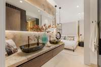 living - 130m² apartment with 67m² terrace for sale in New Golden Mile - gallery thumbnail - 6