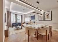 living - 144m² apartment with 11m² terrace for sale in Lista, Madrid - gallery thumbnail - 6