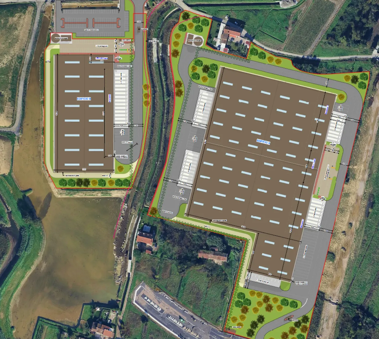 logistics - Agliana Logistics Park - Logistica - Dils - Planimetria - 1