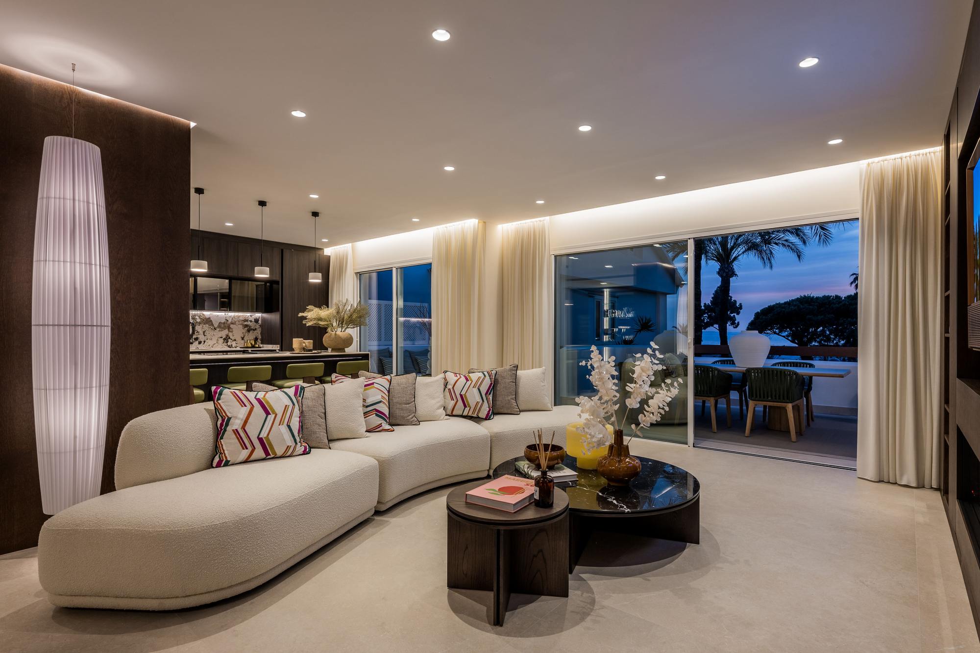 living - Piso de 150m² con 40m² terraza en venta en Este Marbella - gallery - 5