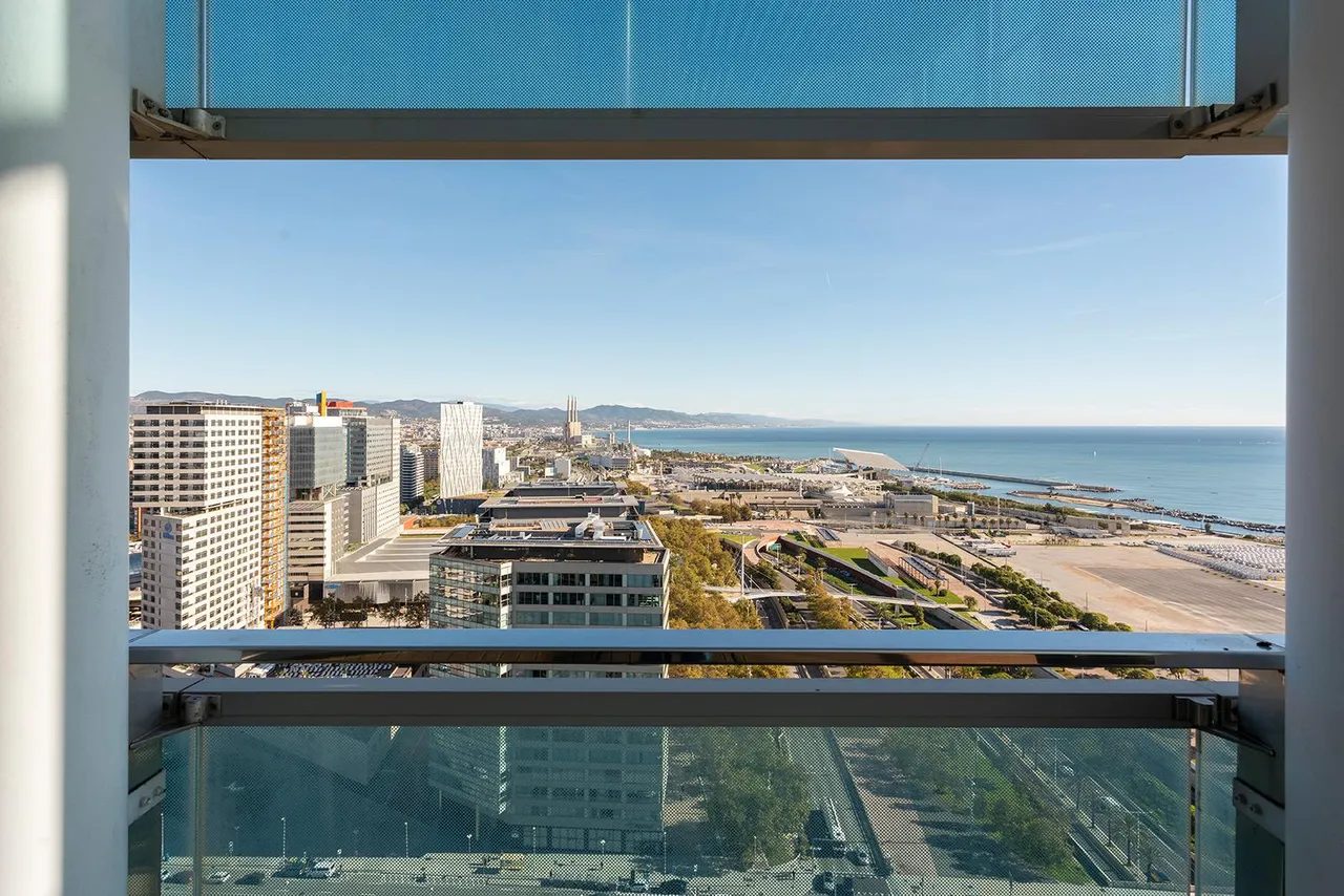 living - 255m² penthouse for rent in Diagonal Mar, Barcelona - gallery - 10