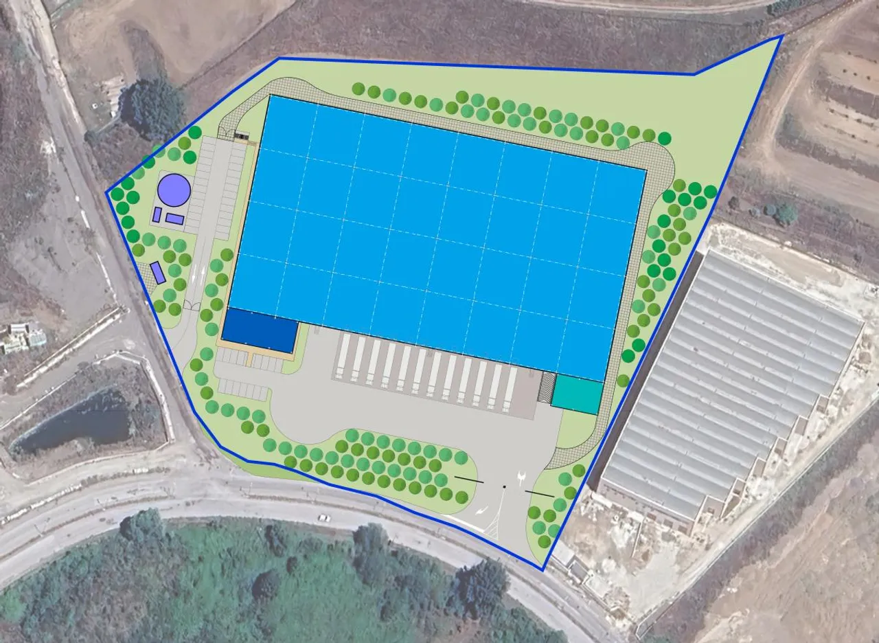 logistics - Roma sud - Logistics - Dils - Verdiepingsplan - 1