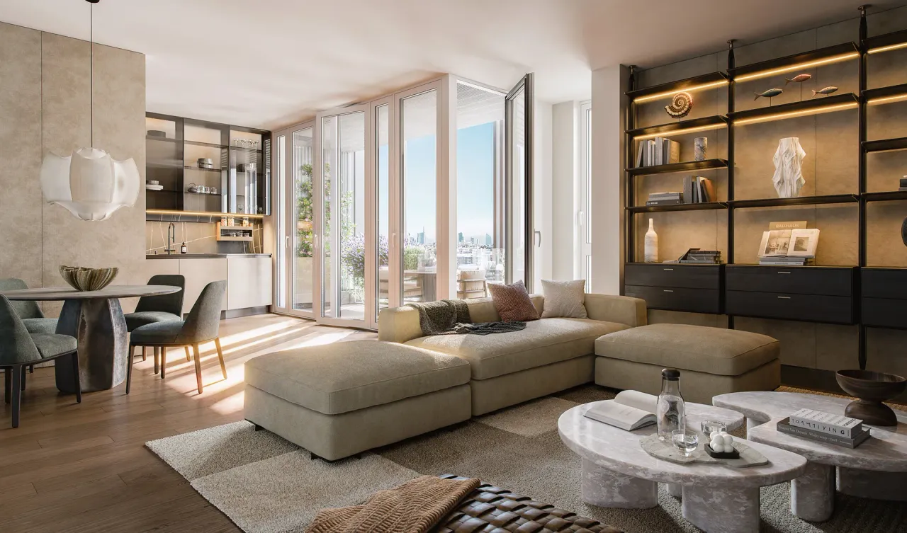 living - Navigli Towers - gallery - 11