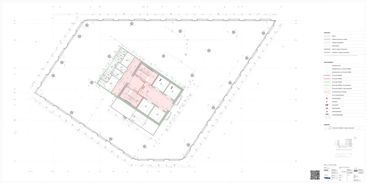 office - The Pulse of Amsterdam - Kantoren - Dils - Verdiepingsplan - 6