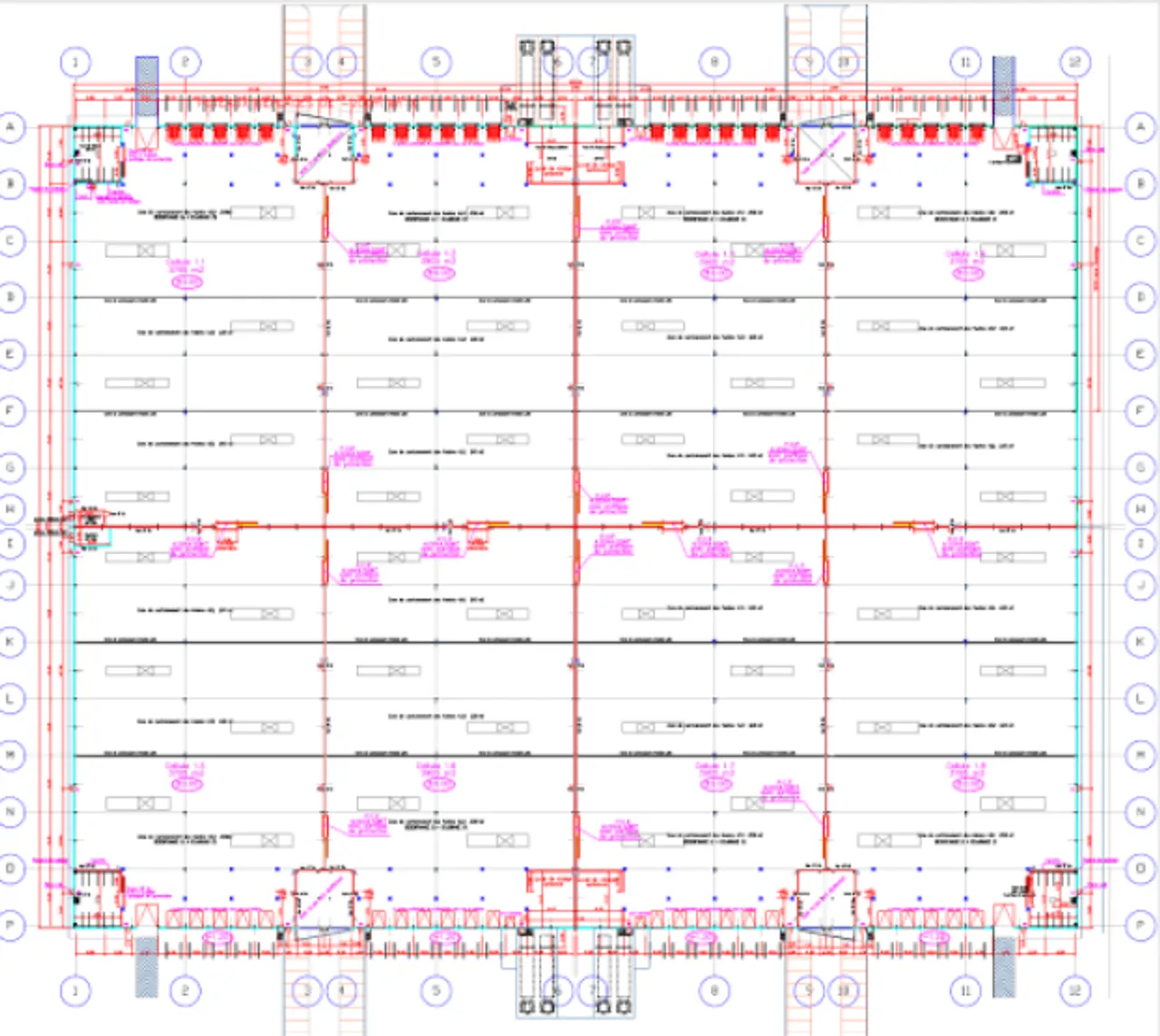 logistics - Logistics Warehouse For Rent - Floor Plan - 1