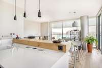 living - Piso de 97m² con terraza de 46m² en venta en Diagonal Mar - gallery thumbnail - 7