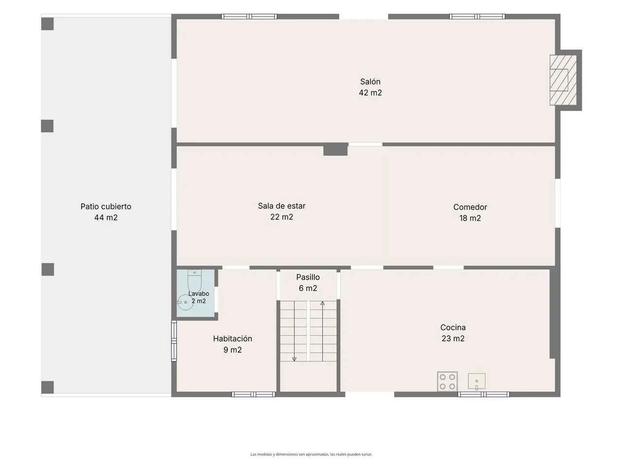 living - 387m² country house with 44m² terrace for sale in Penedès - Floor Plan - 3