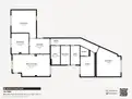 living - Piso de 139m² en alquiler en Gran Vía, Valencia - Plano del piso thumbnail - 1