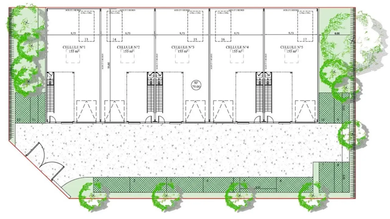 logistics - Activity Facility For Rent - Floor Plan - 1