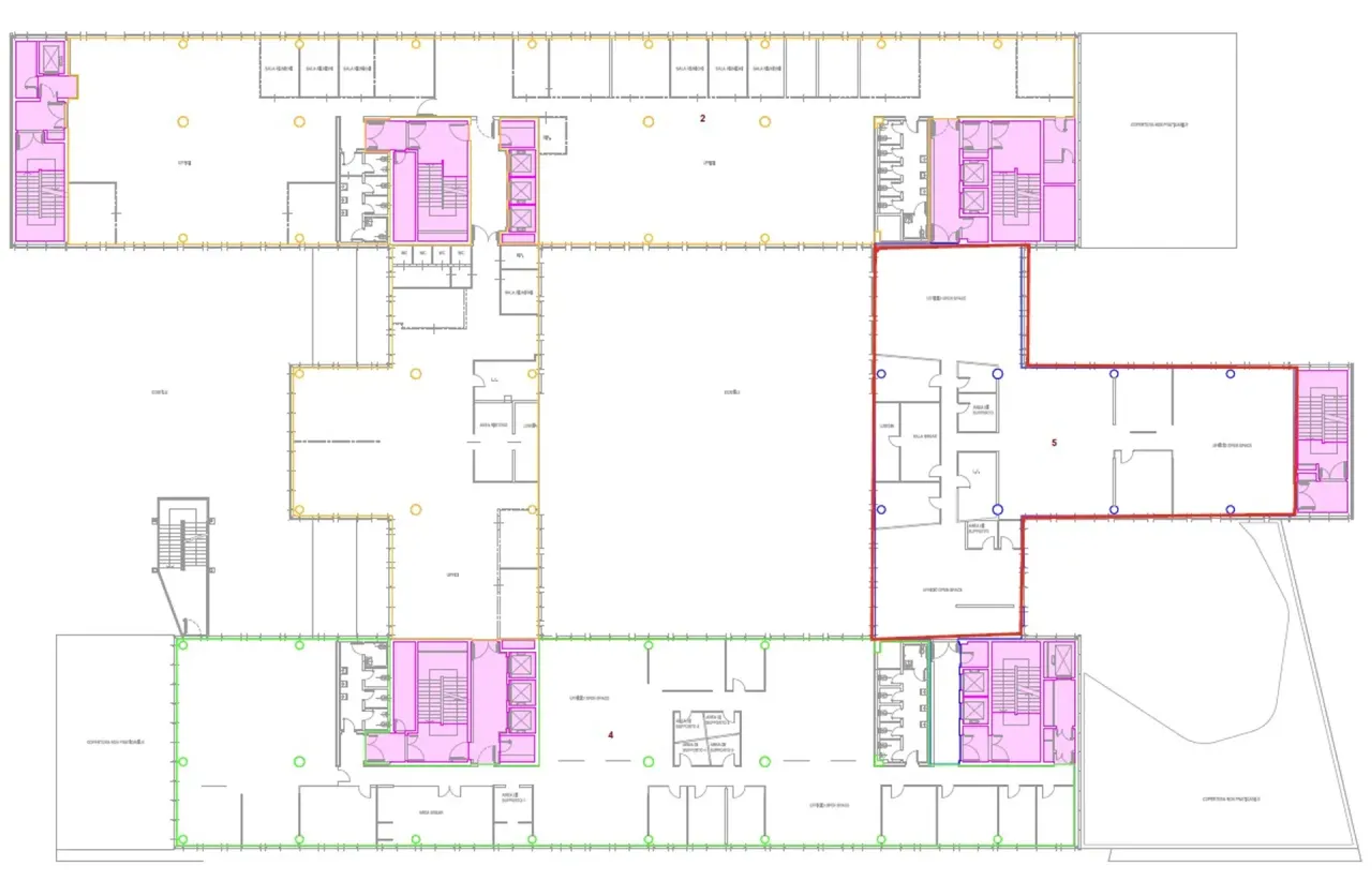 office - Maciachini Business Park - Uffici - Dils - Planimetria - 5