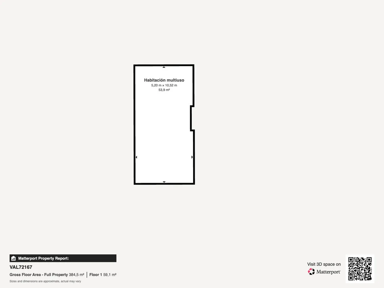 living - 500m² house / villa for rent in Bétera, Valencia - Floor Plan - 1