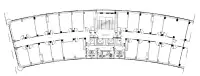 office - Gaurico 9-11 - Bureaux - Dils - Plan d'étage thumbnail - 1