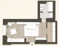 living - Monte Nero 58 - Living - Dils - Plan d'étage thumbnail - 1